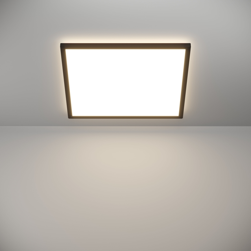 Eglo - LED kupatilsko plafonsko svetlo LED/17W/230V 2700/4000/6500K 50x50 cm IP44 crno