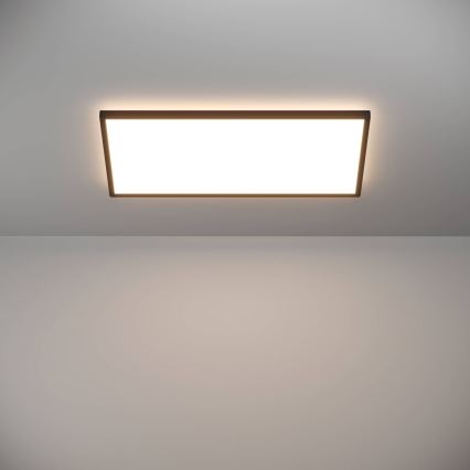 Eglo - LED kupatilsko plafonsko svetlo LED/17,2W/230V 2700/4000/6500K 30x57 cm IP44 crna