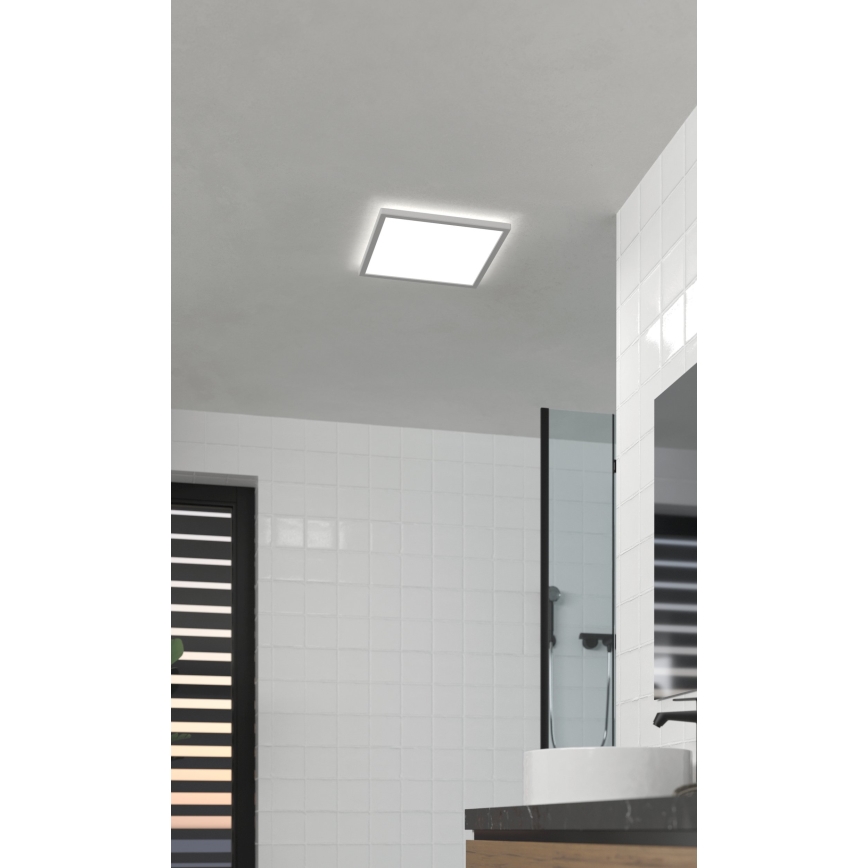 Eglo - LED plafonsko svetlo za kupatilo LED/17,6W/230V 2700K/4000K/6500K 39x39 cm IP44 belo