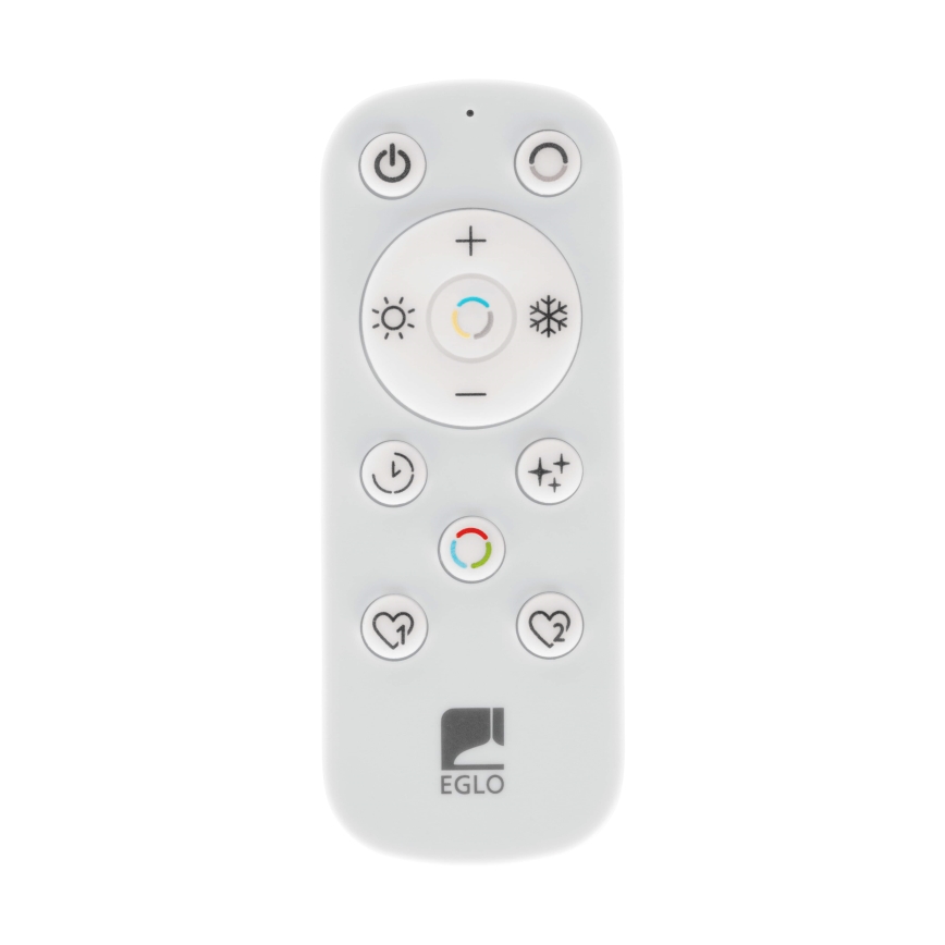 Eglo - prigušiva LED kupatilska plafonska svetiljka LED/18,5W/230V 2700-6500K prečnik 38,9 cm IP44 bela + daljinski upravljač