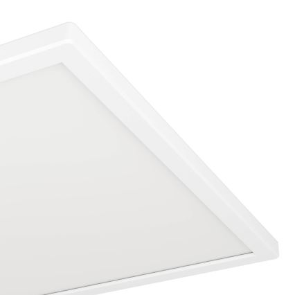 Eglo - LED prigušiva plafonska svetiljka za kupatilo LED/17,6W/230V 2700-6500K 39x39 cm IP44 bela + daljinski upravljač
