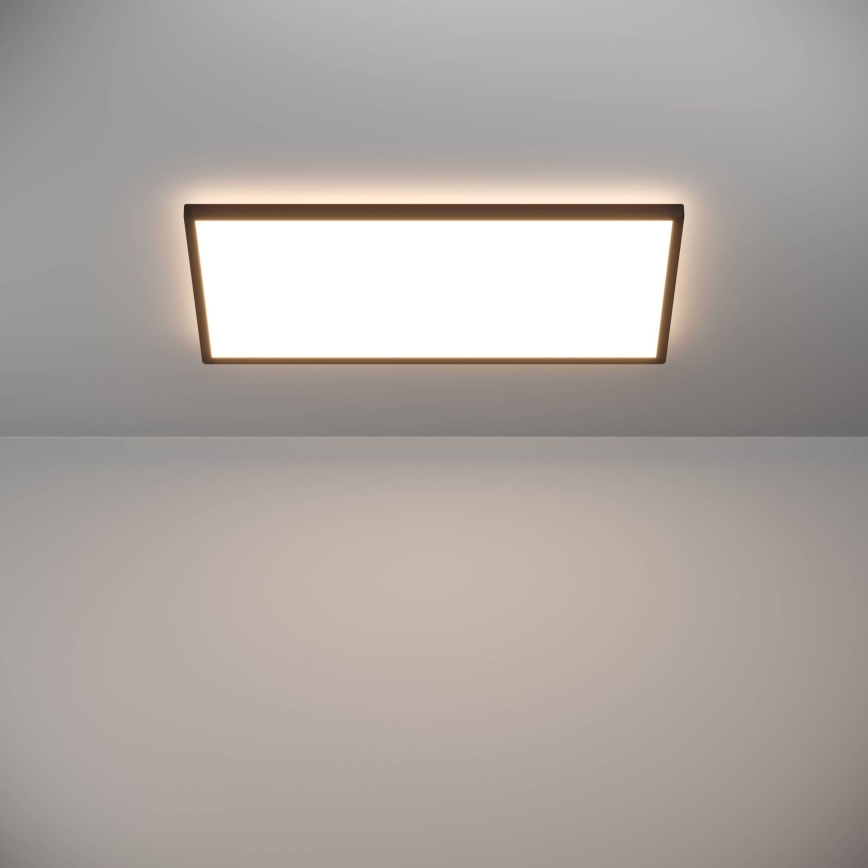 Eglo - LED RGBW prigušiva kupatilska stropna svetiljka LED/17,2W/230V 2700-6500K 30x57cm IP44 crna ZigBee