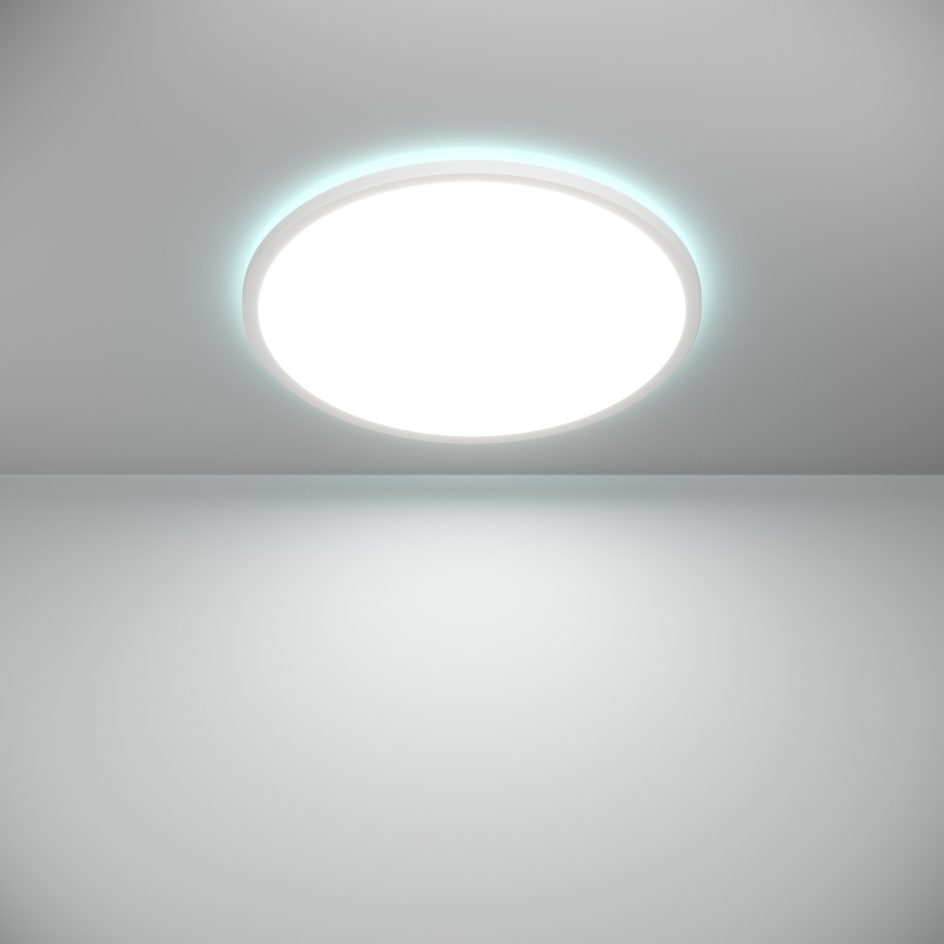 Eglo - LED RGBW prigušiva plafonska lampa za kupatilo LED/16,8W/230V 2700-6500K preč. 50 cm IP44 bela ZigBee