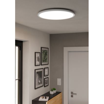 Eglo - LED RGBW prigušiva plafonska lampa za kupatilo LED/16,8W/230V 2700-6500K preč. 50 cm IP44 bela ZigBee