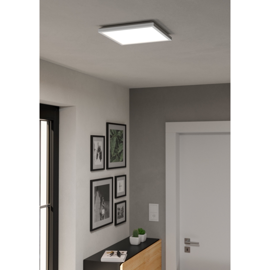 Eglo - LED RGBW prigušiva plafonsko svetlo za kupatilo LED/13,4W/230V 2700-6500K 29x29 cm IP44 belo ZigBee
