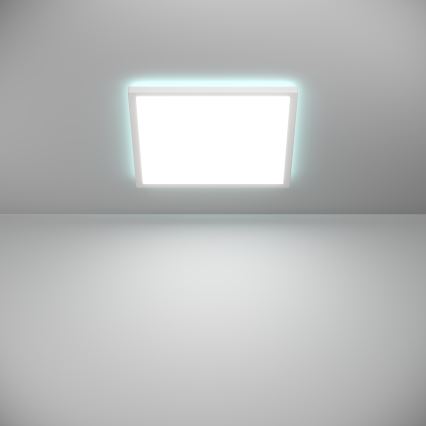 Eglo - LED RGBW prigušiva plafonska lampa za kupatilo LED/17,6W/230V 2700-6500K 39x39 cm IP44 bela ZigBee