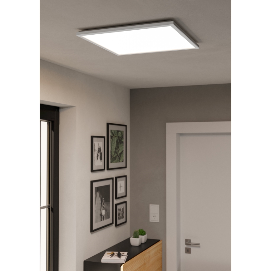 Eglo - LED RGBW prigušiva stropno svetlo za kupatilo LED/17W/230V 2700-6500K 50x50 cm IP44 belo ZigBee