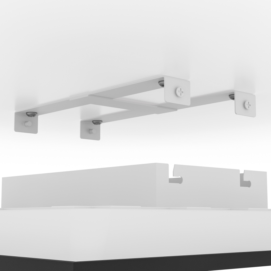 Eglo - LED RGBW prigušiva stropna svetiljka LED/19W/230V 2700-6500K 40x40 cm crna
