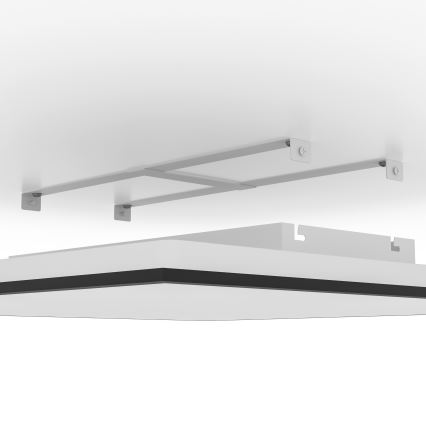 Eglo - LED RGBW prigušiva nadgradni panel LED/33W/230V 2700-6500K 60x60 cm crna