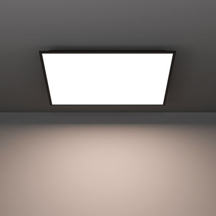 Eglo - LED RGBW prigušiva nadgradni panel LED/33W/230V 2700-6500K 60x60 cm crna