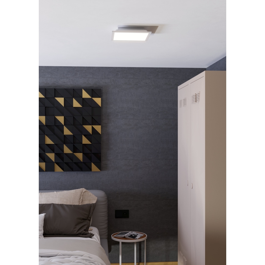 Eglo - LED RGBW prigušiva plafonsko LED svetlo LED/14W/230V 2700-6500K 30x30 cm belo