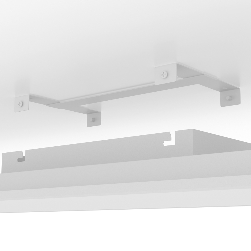 Eglo - LED RGBW prigušiva površinski montiran panel LED/34W/230V 2700-6500K 120x30 cm bela
