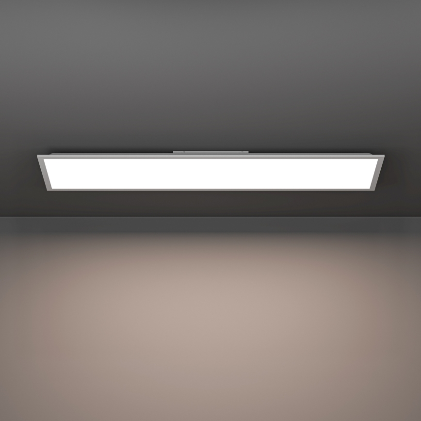 Eglo - LED RGBW prigušiva površinski montiran panel LED/34W/230V 2700-6500K 120x30 cm bela
