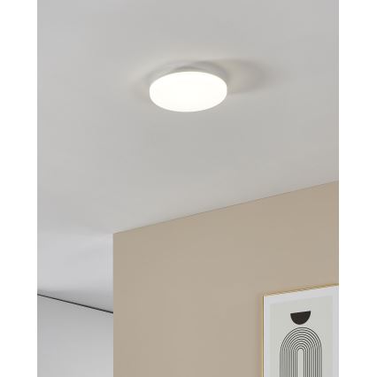 Eglo - LED plafonsko svetlo za kupatilo LED/16,5W/230V 2700/4000/6500K prečnik 26 cm IP54 belo