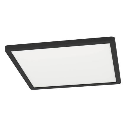 Eglo - LED kupatilsko stropno svetlo LED/16,4W/230V 29x29 cm IP54 crno