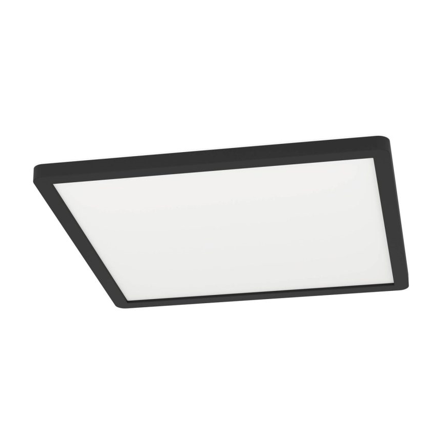 Eglo - LED kupatilsko stropno svetlo LED/16,4W/230V 29x29 cm IP54 crno