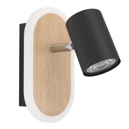 Eglo - LED zidni spot LED/7W/230V braon/crna