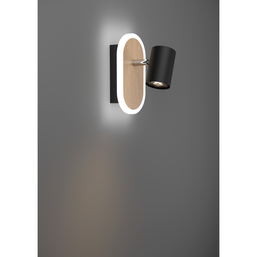 Eglo - LED zidni spot LED/7W/230V braon/crna