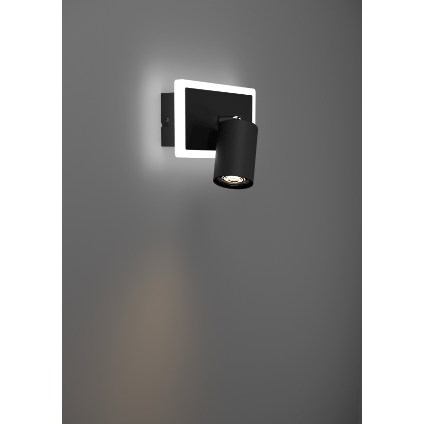 Eglo - LED zidno reflektorsko svetlo LED/7W/230V crno