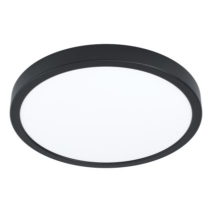 Eglo - LED RGBW prigušiva kupatilska plafonska lampa LED/17,5W/230V 2700-6500K preč. 38,9 cm IP44 crna