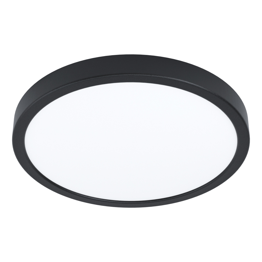 Eglo - LED RGBW prigušiva kupatilska plafonska lampa LED/17,5W/230V 2700-6500K preč. 38,9 cm IP44 crna