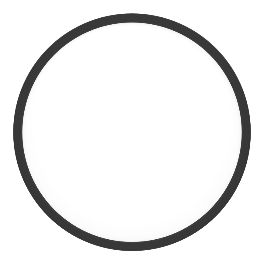 Eglo - LED RGBW prigušiva kupatilska plafonska lampa LED/17,5W/230V 2700-6500K prečnik 39,9 cm IP44 crna