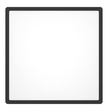 Eglo - LED RGBW prigušiva stropno svetlo za kupatilo LED/17,8W/230V 2700-6500K 39x39 cm IP44 crna