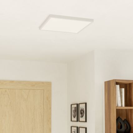 Eglo - LED RGBW prigušiva plafonska svetiljka za kupatilo LED/17,8W/230V 2700-6500K prečnik 39 cm IP44 bela