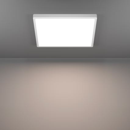 Eglo - LED RGBW prigušiva plafonska svetiljka za kupatilo LED/17,8W/230V 2700-6500K prečnik 39 cm IP44 bela