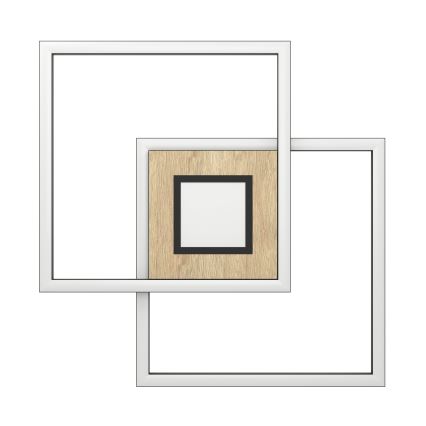 Eglo - LED prigušiva stropna svetiljka 2xLED/17W/230V +LED/4,2W 2700-6500K + daljinski upravljač