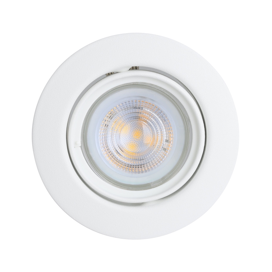 Eglo - Komplet 3x LED ugradno stropno svetlo 1xGU10/4W/230V belo