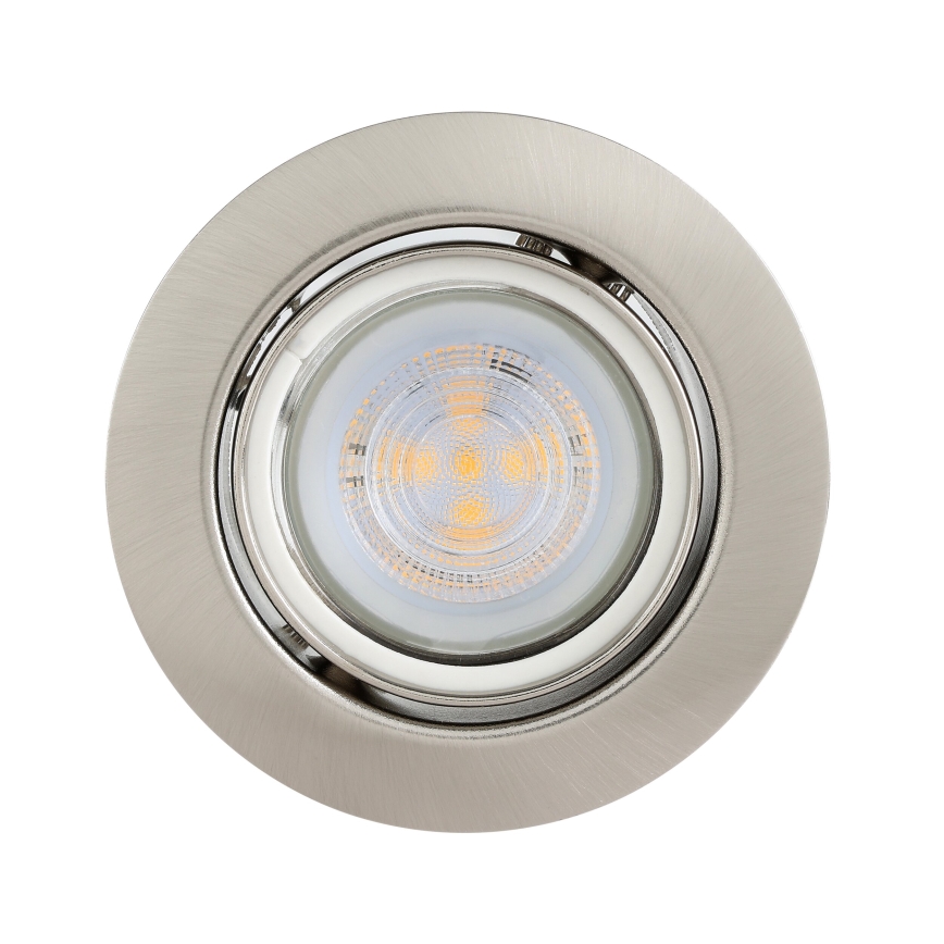 Eglo - Komplet 3x LED ugradno svetlo 1xGU10/4W/230V mat hrom