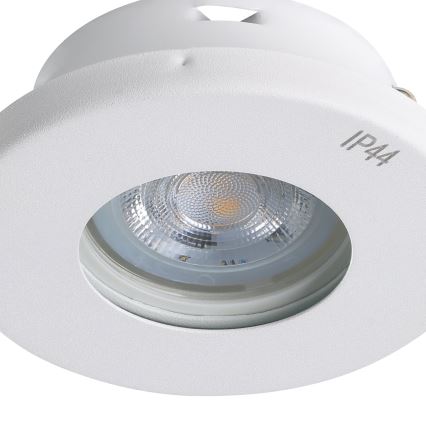 Eglo - Komplet 3x LED kupatilska ugradna plafonska svetla 1x GU10/4W/230V IP44 bela