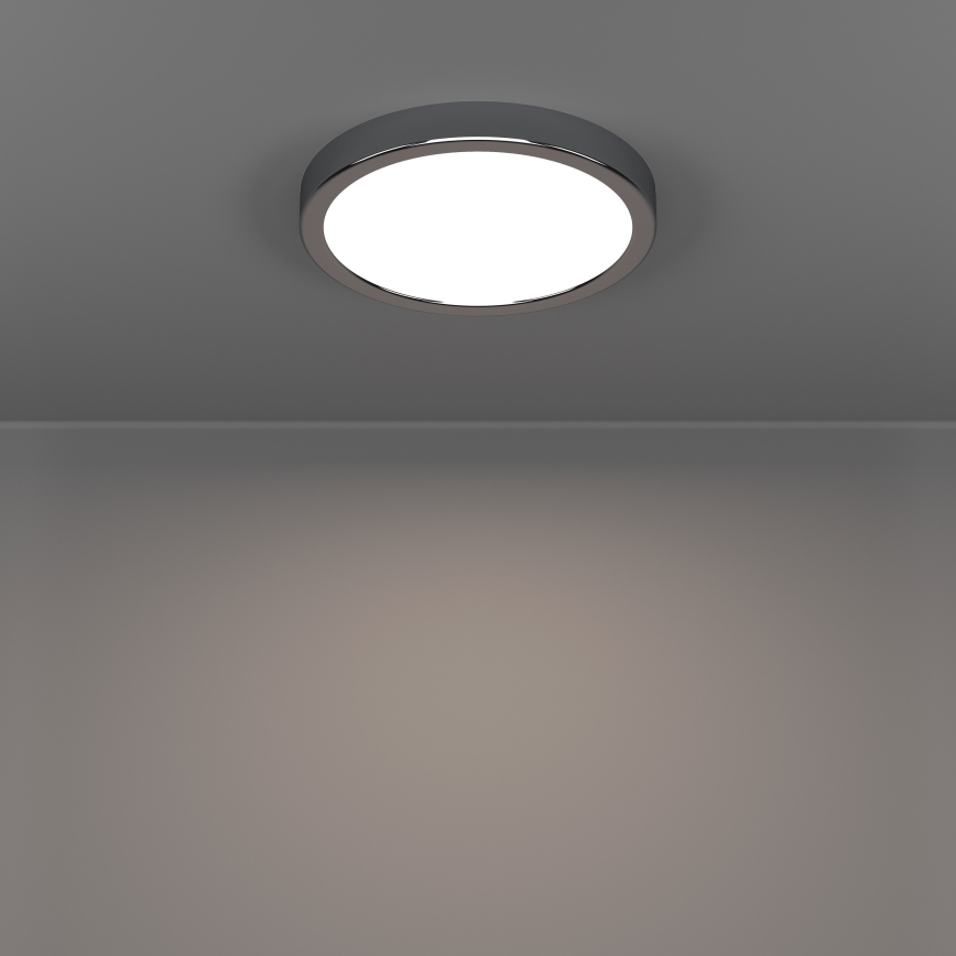 Eglo - LED stropno svetlo za kupatilo LED/11,5W/230V 2700/4000/6500K prečnik 21,1 cm IP44 polirani hrom