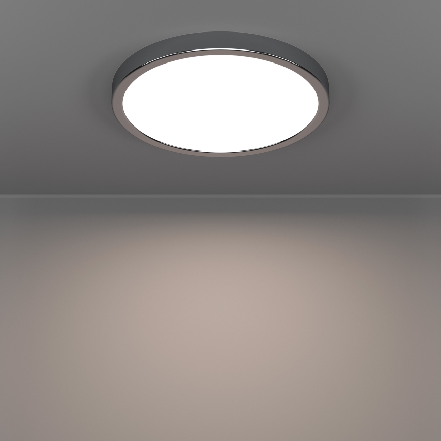 Eglo - LED stropno svetlo za kupatilo LED/14,2W/230V 2700/4000/6500K prečnik 27,8 cm IP44 sjajni hrom