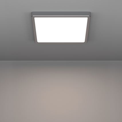 Eglo - LED plafonsko svetlo za kupatilo LED/13W/230V 2700/4000/6500K 29x29 cm IP44 sjajni hrom