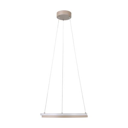 Eglo - LED prigušiva luster na sajli 2xLED/20W/230V 2700-6500K prečnik 48 cm bež + daljinski upravljač