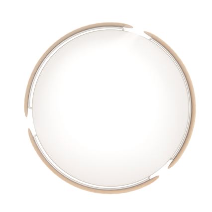Eglo - LED plafonsko svetlo LED/20W/230V prečnika 37 cm bež