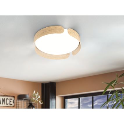 Eglo - LED plafonsko svetlo LED/20W/230V prečnika 37 cm bež