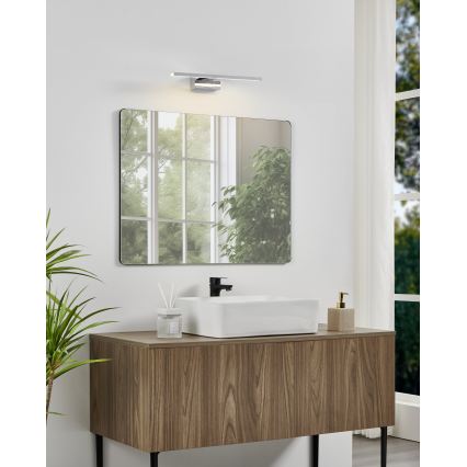 Eglo - LED osvetljenje za kupatilsko ogledalo LED/7W/230V 3000/4000/6500K 40 cm IP44 sjajni hrom