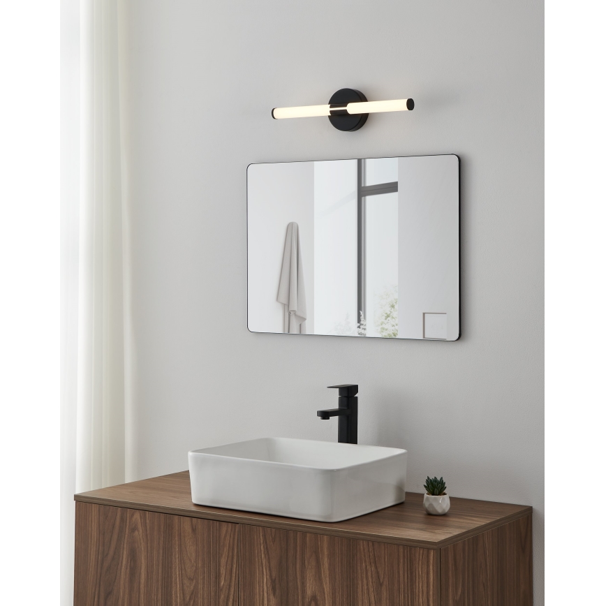 Eglo - LED osvetljenje za kupatilsko ogledalo LED/7,5W/230V 3000/4000/6500K 45 cm IP44 crna