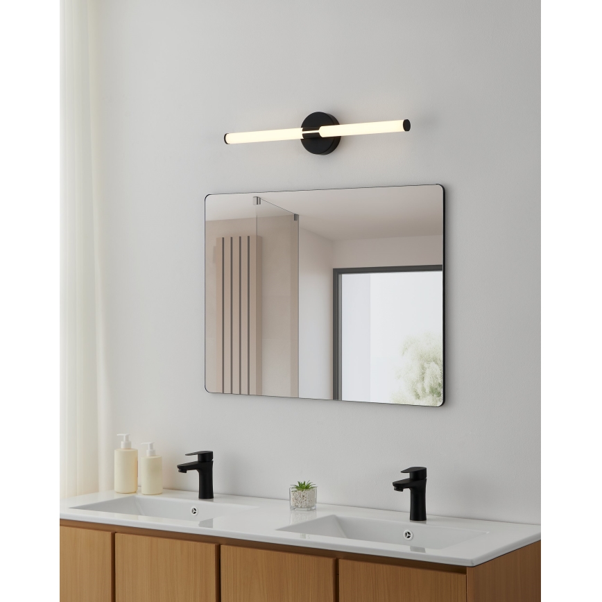 Eglo - LED osvetljenje za kupatilsko ogledalo LED/11W/230V 3000/4000/6500K 60 cm IP44 crna
