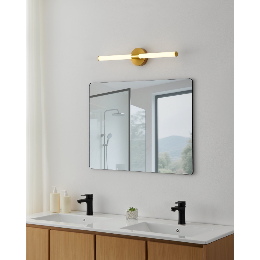 Eglo - LED osvetljenje za kupatilsko ogledalo LED/11W/230V 3000/4000/6500K 60 cm IP44 zlatna