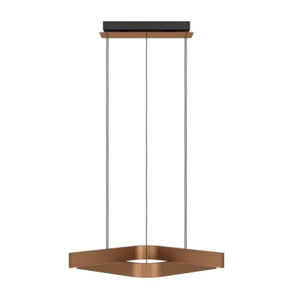 Eglo - LED RGBW prigušiva luster na sajli 2xLED/18W/230V bakarna/crna
