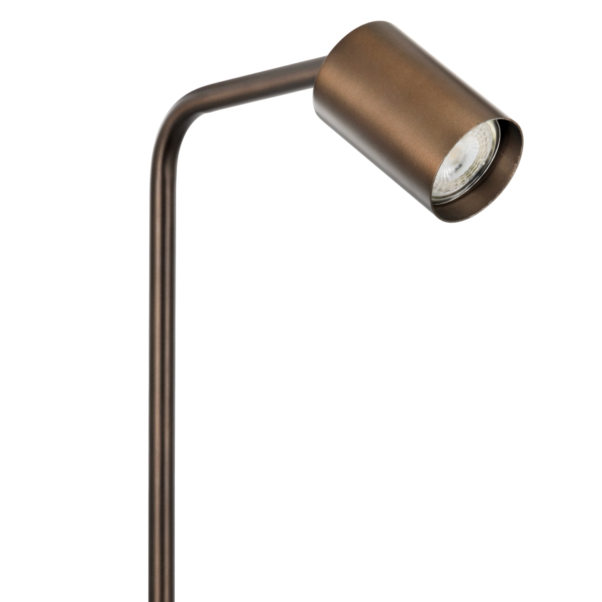 Eglo - Podna lampa 1xGU10/5W/230V bronzana