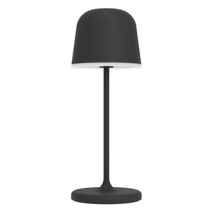 Eglo - LED prigušiva spoljna dodirna punjiva stona lampa LED/1,8W/5V 2500/3000/4000K 2500 mAh IP54 crna