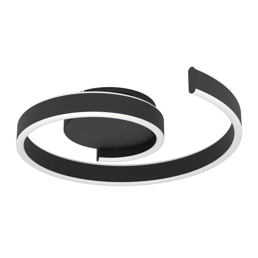 Eglo - LED RGBW Prigušiva stropna svetiljka LED/37W/230V 3000-6500K crna