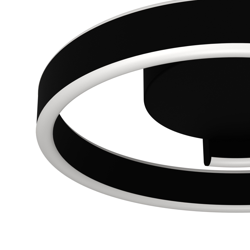 Eglo - LED RGBW Prigušiva stropna svetiljka LED/37W/230V 3000-6500K crna