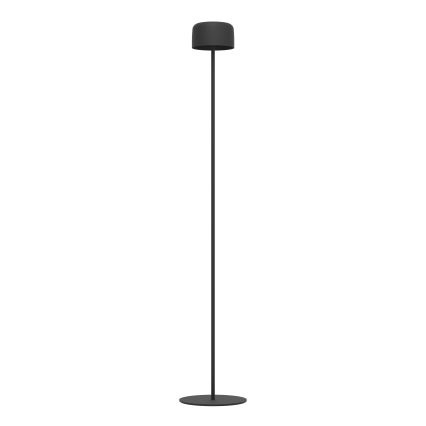 Eglo - LED solarna punjiva dodirna podna lampa LED/2,8W/3,7V 1800 mAh IP44 crna
