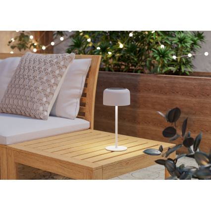 Eglo - LED solarna punjiva stona lampa sa dodirom LED/2,8W/3,7V 1800 mAh IP44 bela